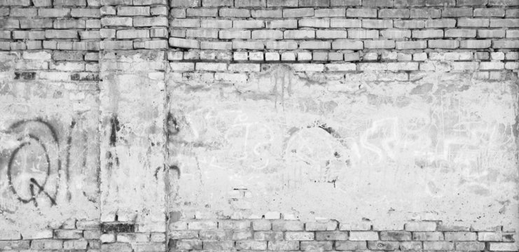 Fototapeta grey brick wall