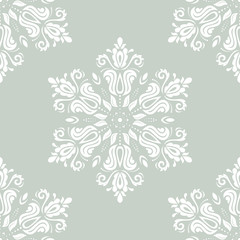 Orient Seamless  Pattern. Abstract Background