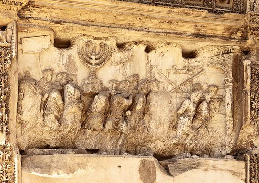 Fototapeta Sacking of Jerusalem