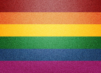 Denim Rainbow flag