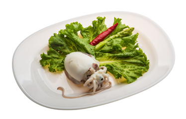 Boiled cuttlefish