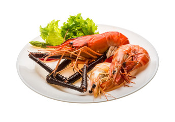 Giant Freshwater Prawn and king prawns