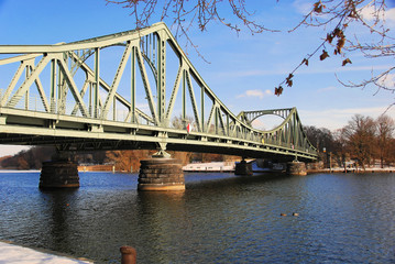 Glienicker Brücke an der Havel