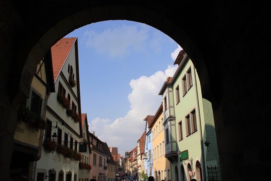 Fassade in Rothenburg
