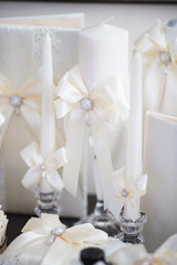 Wedding accessories for the morning of the bride