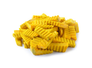 pumpkin on white background