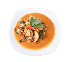 Fried squid with spicy