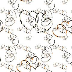 Seamless patterned picture