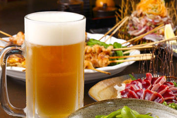 ビールとおつまみ