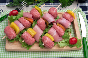 Spiedini di carne