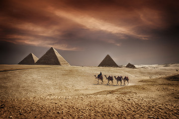 Pyramides d& 39 Egypte