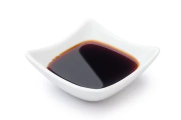 Poster dish of soy sauce © koosen