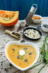 Pumpkin soup 