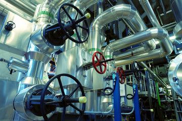 Industrial Steel  pipelines and valves