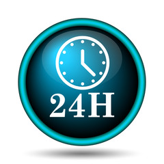 24H clock icon