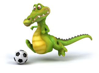 Fun crocodile