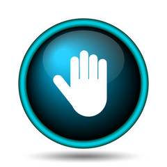 Obraz premium Stop icon