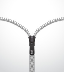 Zipper vector template