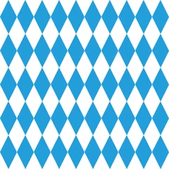 Muster Endlos Pattern Karo Bayern Oktoberfest © AllebaziB