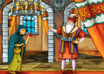 Obraz na płótnie Canvas Scene for different fairy tales
