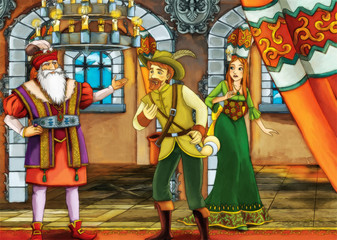 Obraz premium Fairy tale scene for different stories