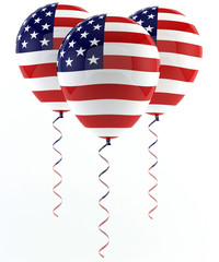 USA balloons - Flag