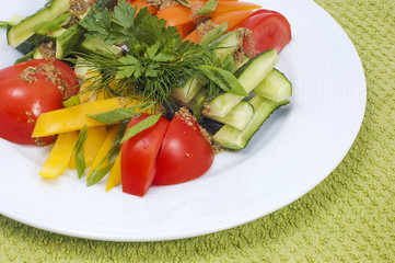 salad fresh vegetables