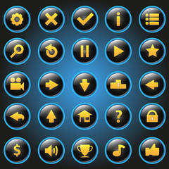 icon game button