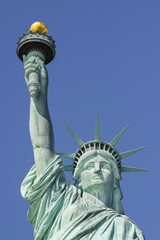 Obraz na płótnie Canvas Statue of Liberty in New York, USA.