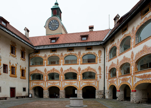 Gewerkenegg Castle in Idrija