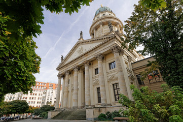 Obraz premium Seitenportal des Französischen Doms