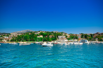Wharf at Herceg Novi, Montenegro