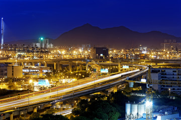 Fototapeta na wymiar hong kong modern city