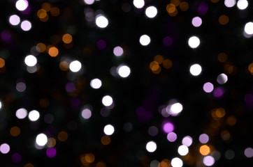 defocused lights background, bokeh