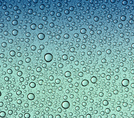 drops on glass