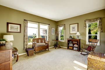 Room with antique furniture