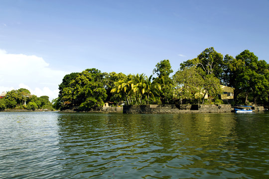 Lake Nicaragua the tenth largest fresh water lake in the world