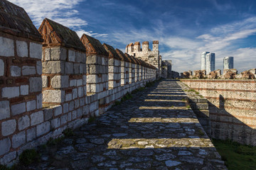 Yedikule Hisarları (Seven Towers Fortress) in Istanbul, Turkey