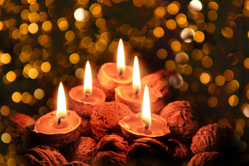 christmas candles