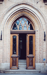 antique wooden doors