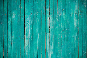 Fototapeta na wymiar green wooden planks