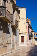 Alleyway. Torremaggiore. Puglia. Italy.
