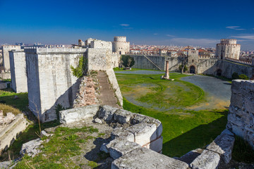 Yedikule Hisarları (Seven Towers Fortress) in Istanbul, Turkey