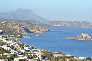 Fototapeta na wymiar Bay of Kefalos on Kos island
