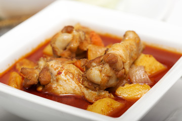 Chicken yellow curry