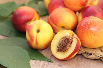 Fototapeta na wymiar Apricots