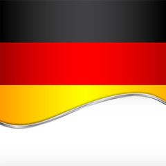 Abstract color background German flag