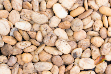 Sea stones background.