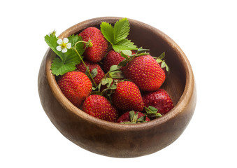 Ripe strawberry