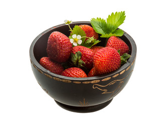 Ripe strawberry